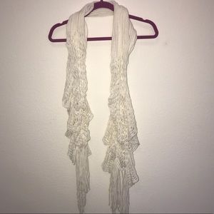 White scarf